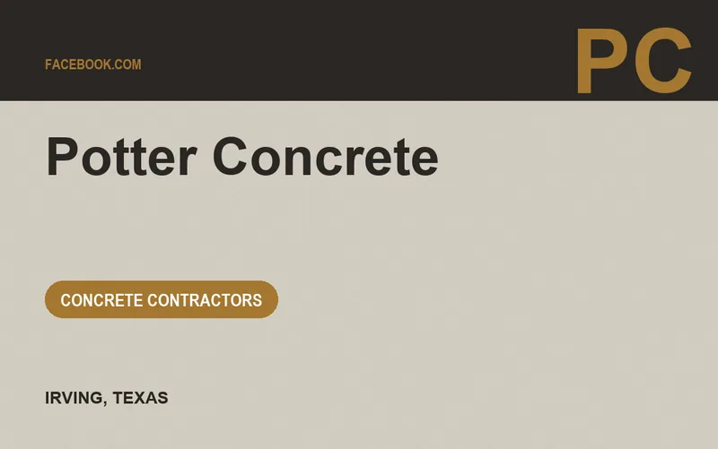 Potter Concrete in Irving, Texas