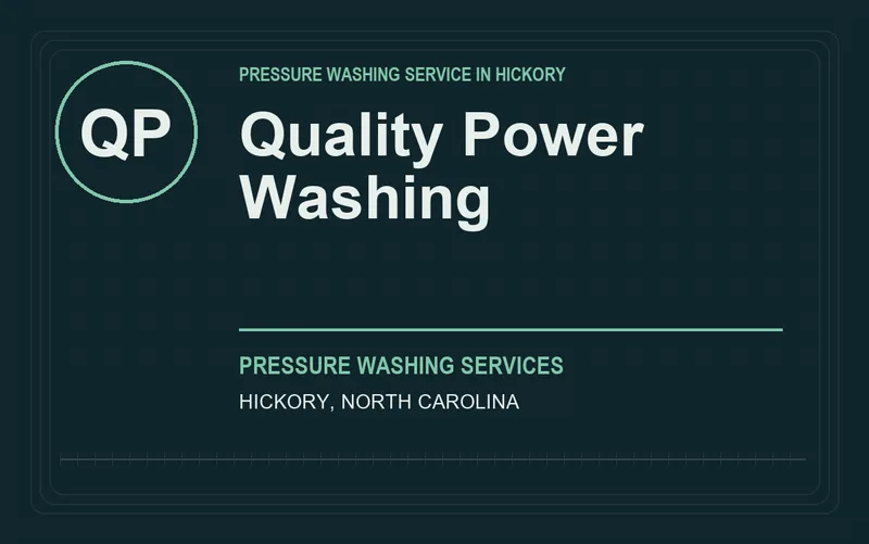 Quality Power Washing in Hickory, North Carolina