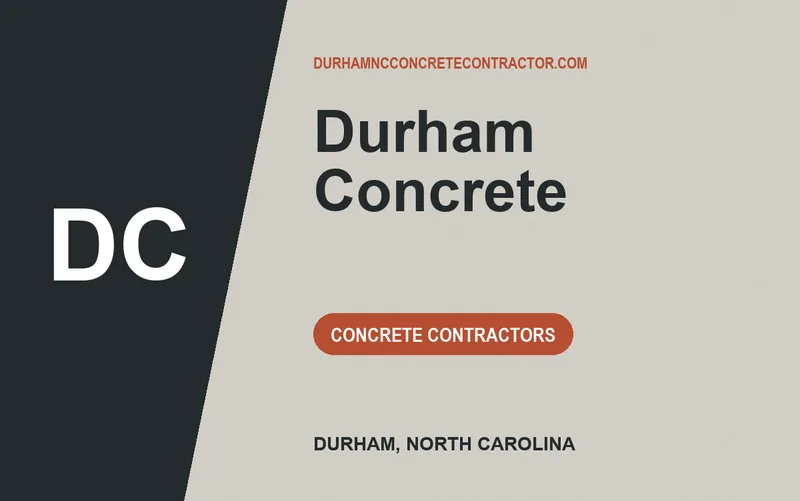Durham Concrete in Durham, North Carolina