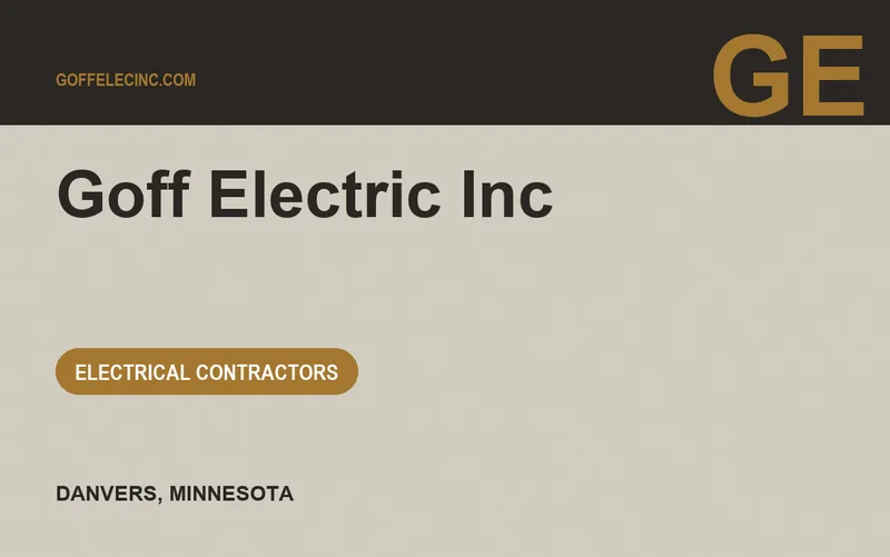 Goff Electric Inc in Danvers, Minnesota