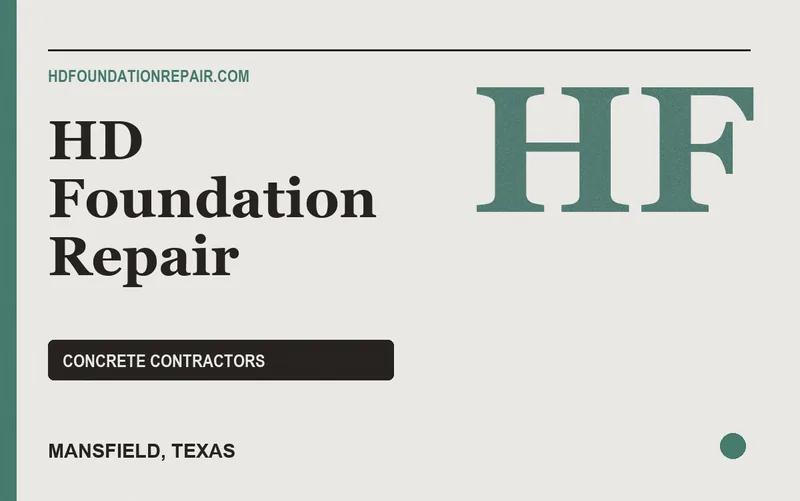 HD Foundation Repair in Mansfield, Texas