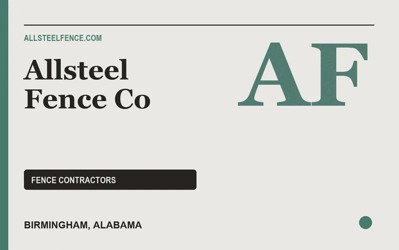Allsteel Fence Co in Birmingham, Alabama