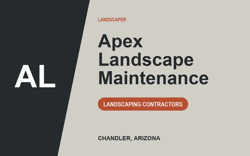 Apex Landscape Maintenance in Chandler, Arizona