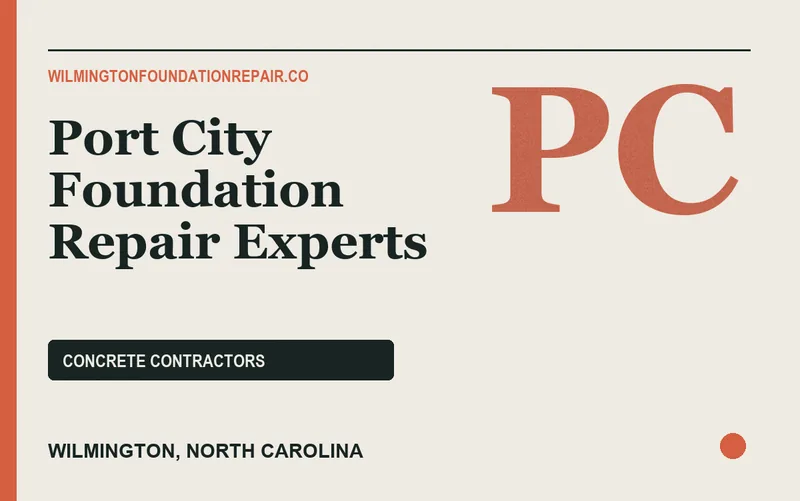 Port City Foundation Repair Experts in Wilmington, North Carolina