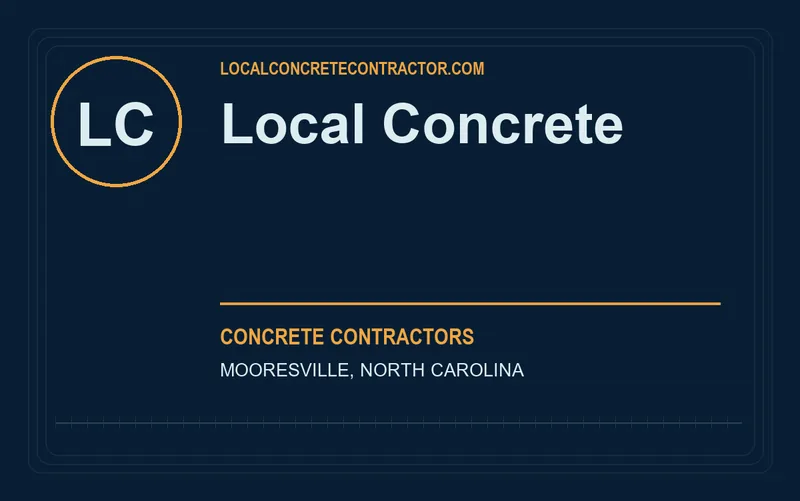 Local Concrete in Mooresville, North Carolina