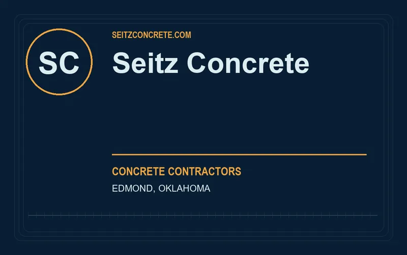 Seitz Concrete in Edmond, Oklahoma