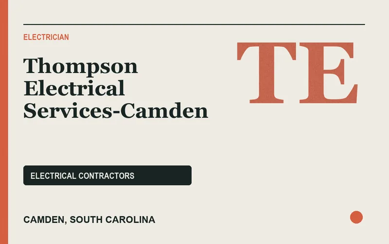 Thompson Electrical Services-Camden in Camden, South Carolina