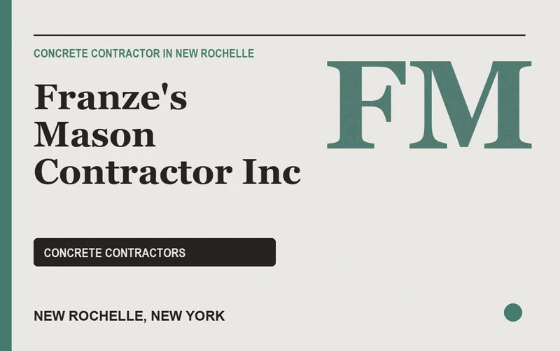 Franze's Mason Contractor Inc in New Rochelle, New York