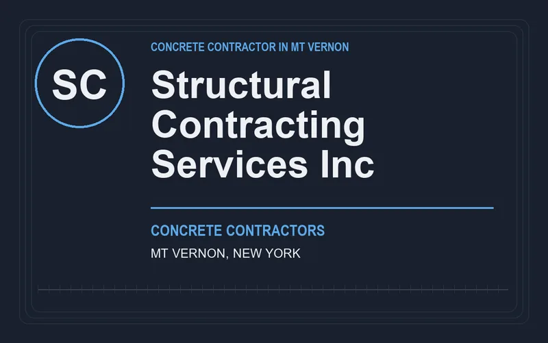 Structural Contracting Services Inc in Mt Vernon, New York