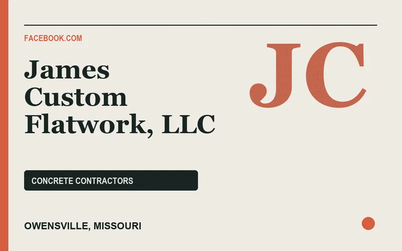 James Custom Flatwork, LLC in Owensville, Missouri