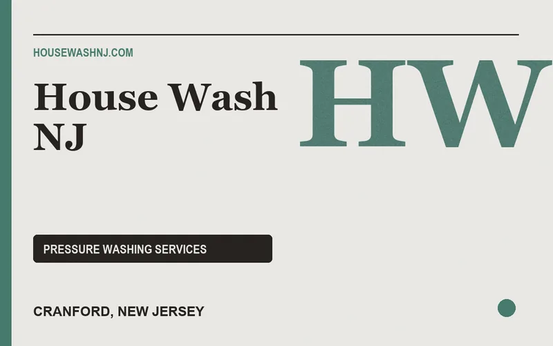 House Wash NJ in Cranford, New Jersey