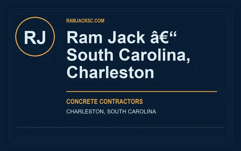 Ram Jack â€“ South Carolina, Charleston in Charleston, South Carolina
