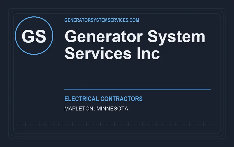 Generator System Services Inc in Mapleton, Minnesota