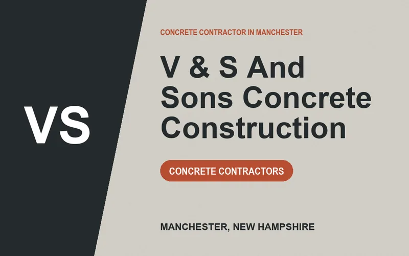 V & S And Sons Concrete Construction in Manchester, New Hampshire