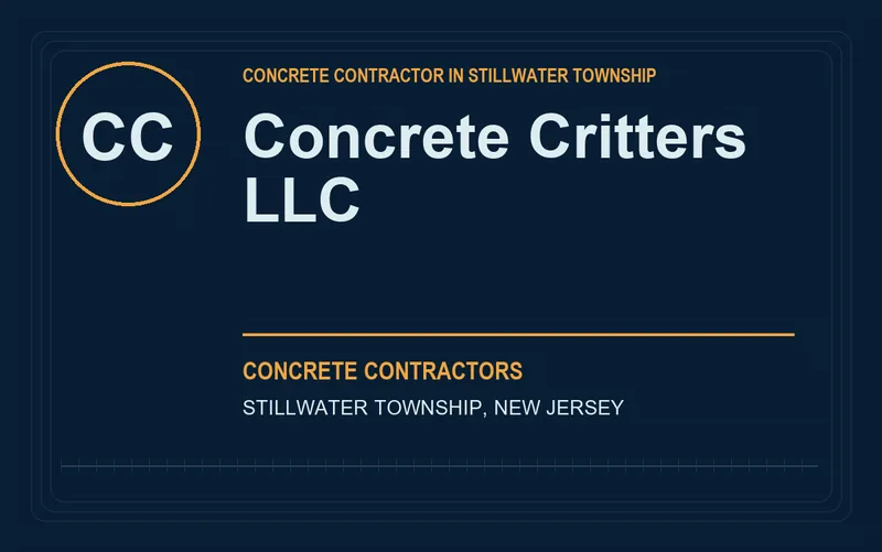 Concrete Critters LLC in Stillwater Township, New Jersey
