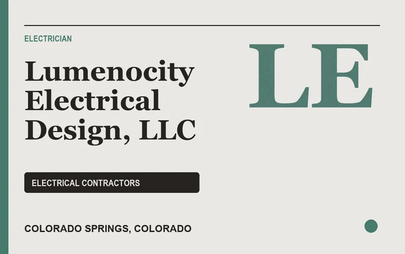 Lumenocity Electrical Design, LLC in Colorado Springs, Colorado