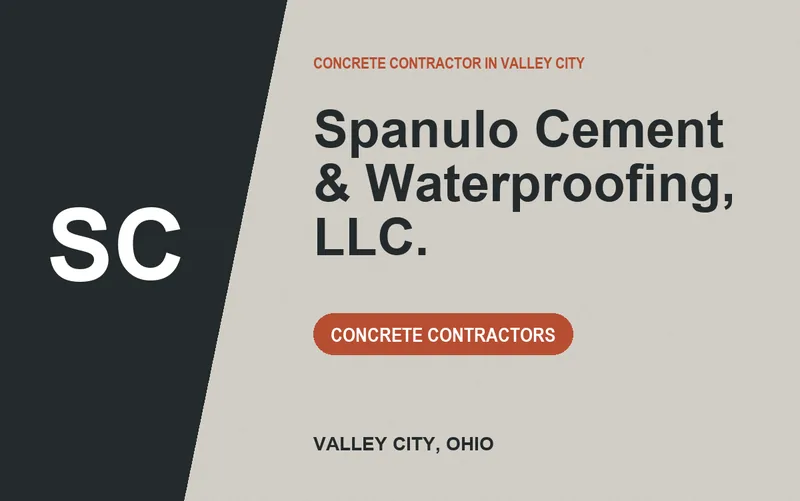 Spanulo Cement & Waterproofing, LLC. in Valley City, Ohio