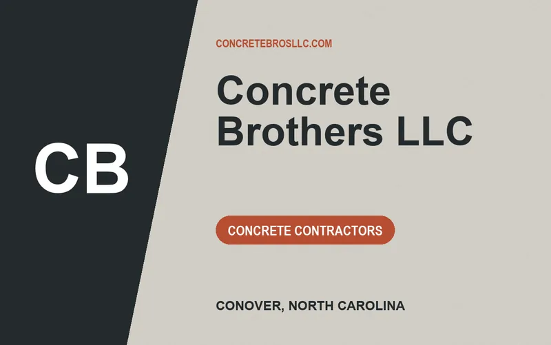 Concrete Brothers LLC in Conover, North Carolina