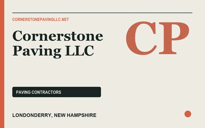 Cornerstone Paving LLC in Londonderry, New Hampshire