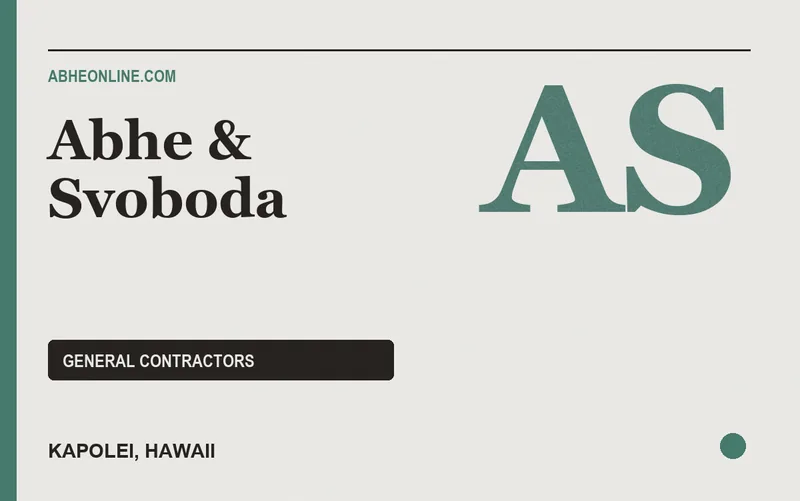 Abhe & Svoboda in Kapolei, Hawaii