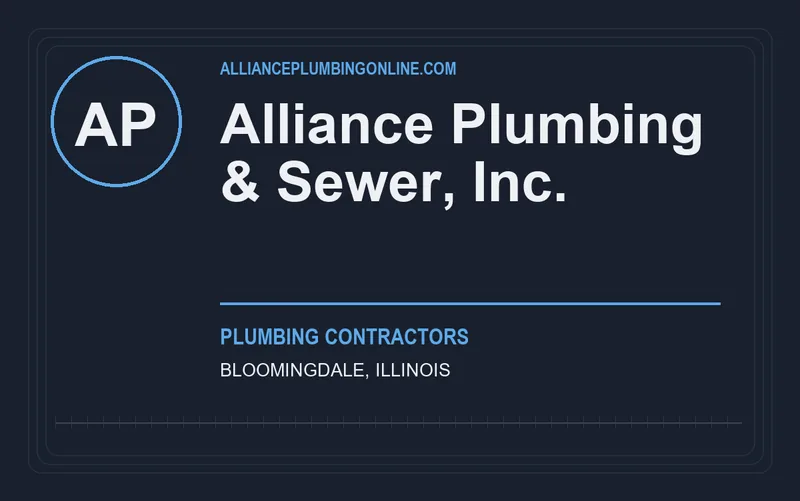 Alliance Plumbing & Sewer, Inc. in Bloomingdale, Illinois
