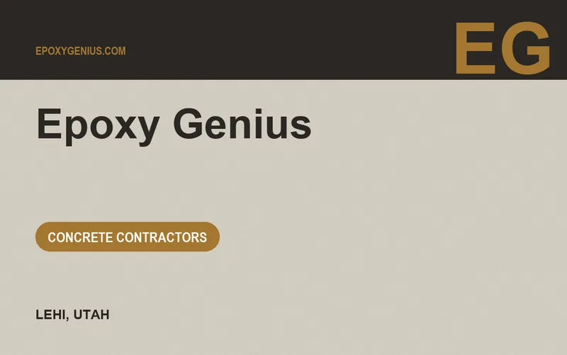 Epoxy Genius in Lehi, Utah