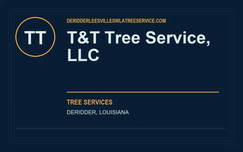 T&T Tree Service, LLC in DeRidder, Louisiana