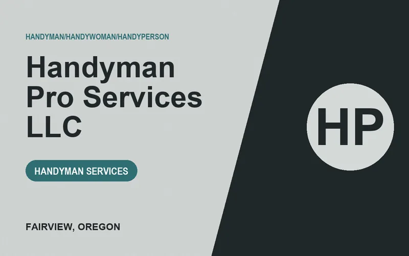 Handyman Pro Services LLC in Fairview, Oregon
