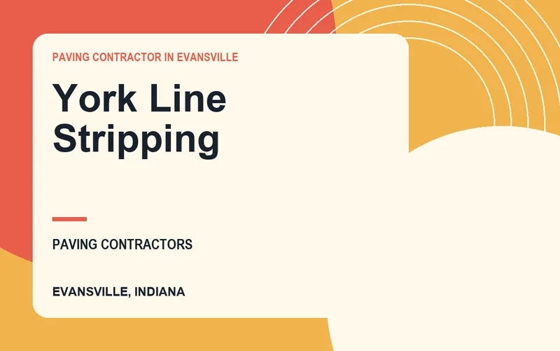York Line Stripping in Evansville, Indiana