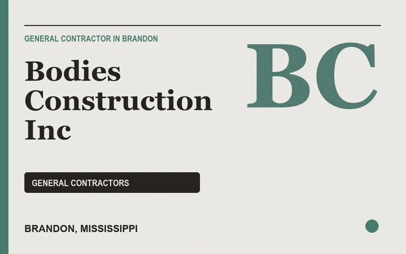 Bodies Construction Inc in Brandon, Mississippi