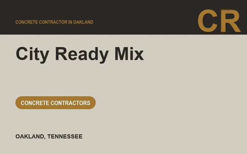 City Ready Mix in Oakland, Tennessee