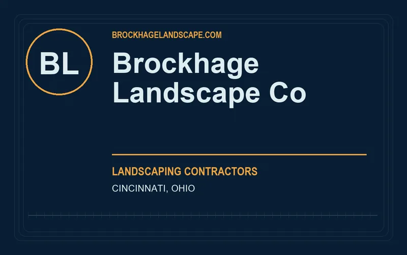 Brockhage Landscape Co in Cincinnati, Ohio
