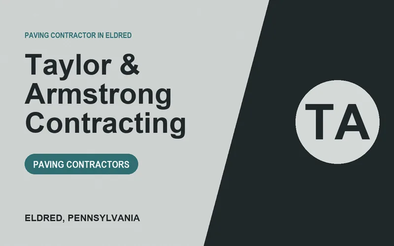 Taylor & Armstrong Contracting in Eldred, Pennsylvania