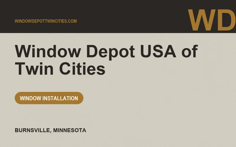 Window Depot USA of Twin Cities in Burnsville, Minnesota