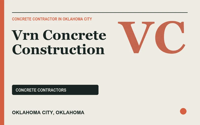 VRN CONCRETE CONSTRUCTION in Oklahoma City, Oklahoma