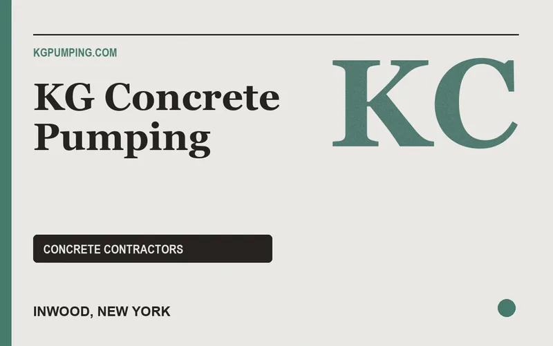 KG Concrete Pumping in Inwood, New York