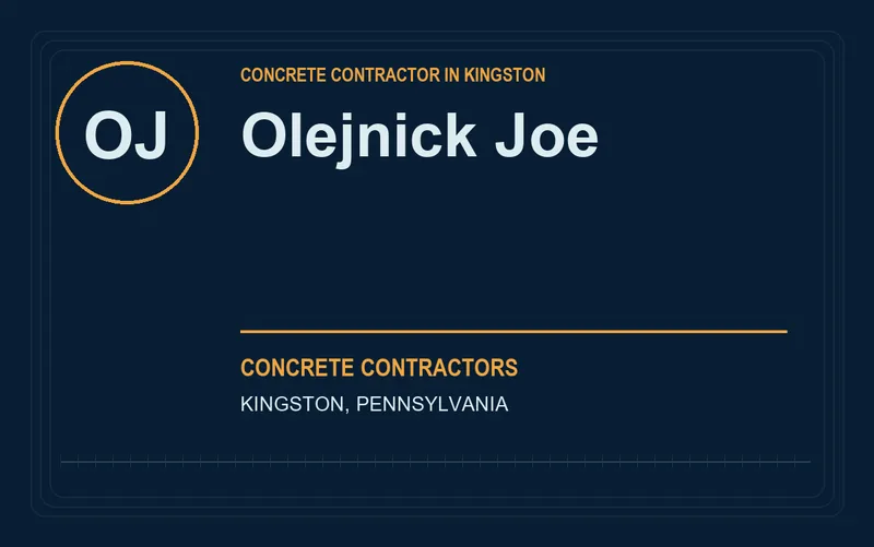 Olejnick Joe in Kingston, Pennsylvania