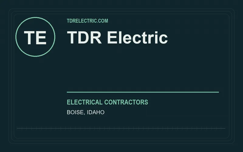TDR Electric in Boise, Idaho