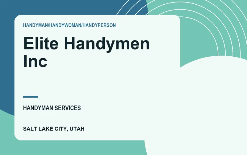 Elite Handymen Inc in Salt Lake City, Utah