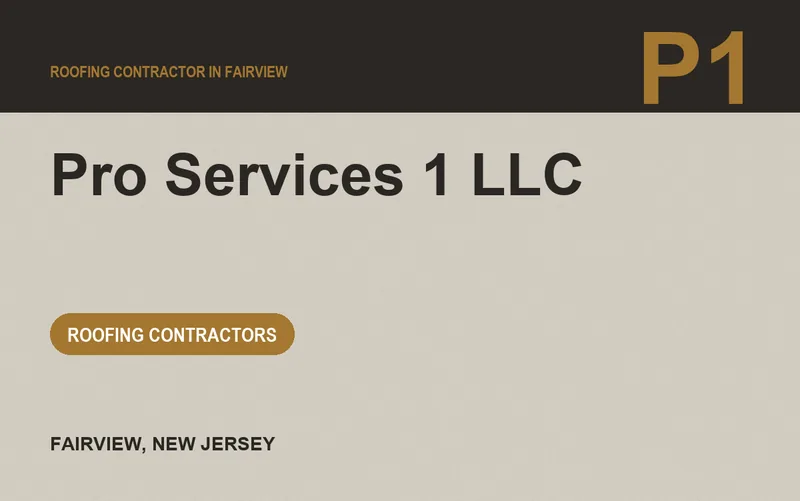 Pro Services 1 LLC in Fairview, New Jersey