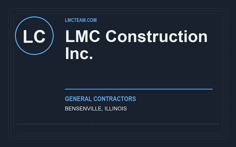 LMC Construction Inc. in Bensenville, Illinois