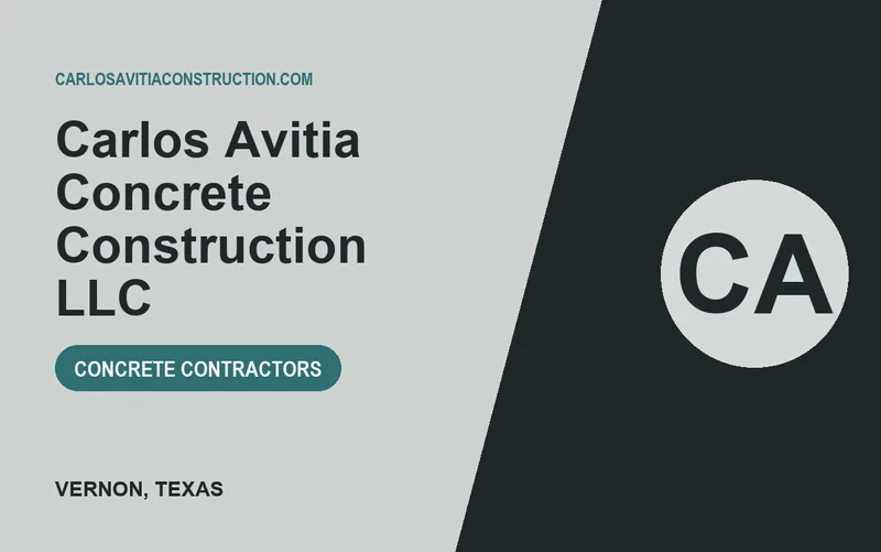 Carlos Avitia Concrete Construction LLC in Vernon, Texas