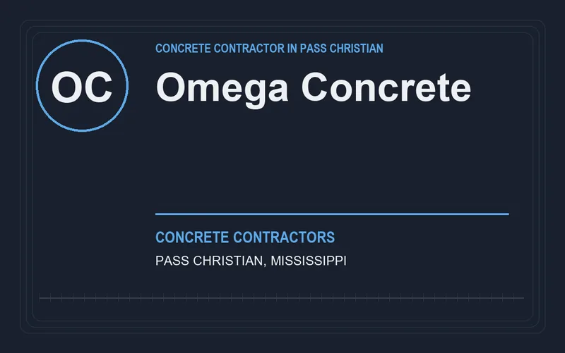 Omega Concrete in Pass Christian, Mississippi