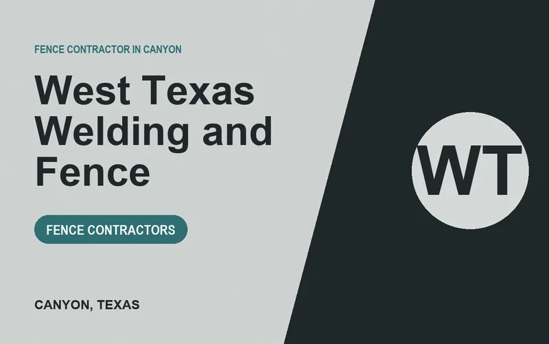 West Texas Welding and Fence in Canyon, Texas
