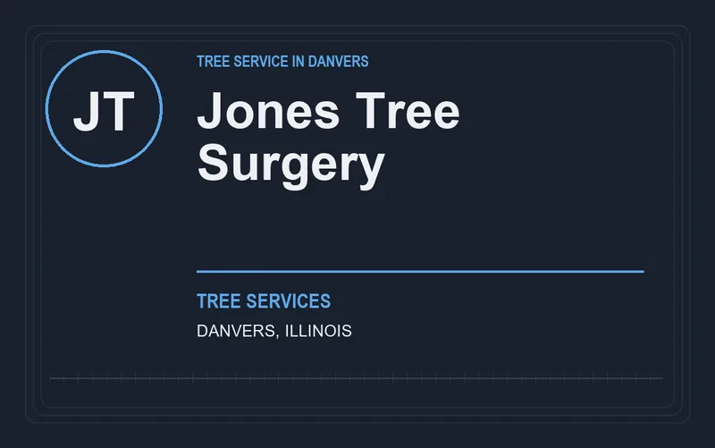 Jones Tree Surgery in Danvers, Illinois