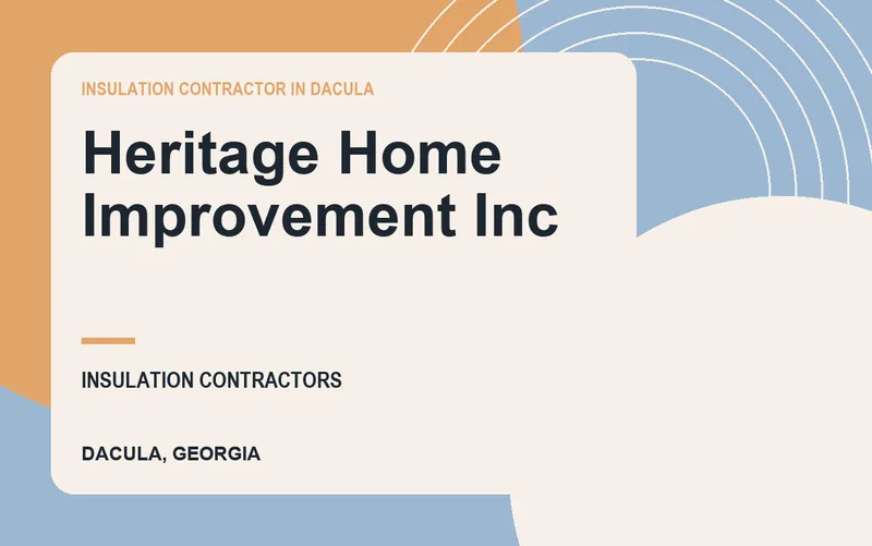Heritage Home Improvement Inc in Dacula, Georgia