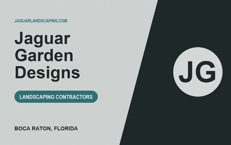 Jaguar Garden Designs in Boca Raton, Florida