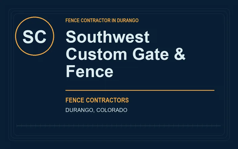 Southwest Custom Gate & Fence in Durango, Colorado