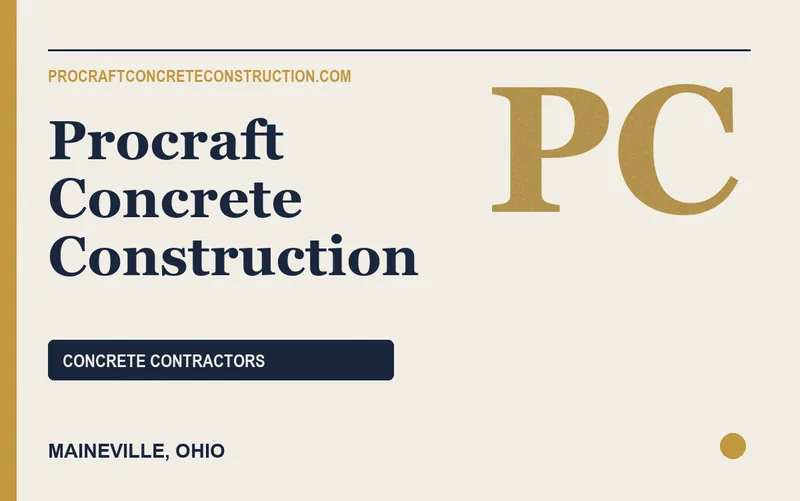 Procraft Concrete Construction in Maineville, Ohio