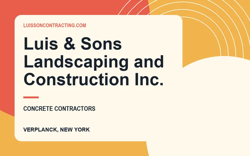 Luis & Sons Landscaping and Construction Inc. in Verplanck, New York